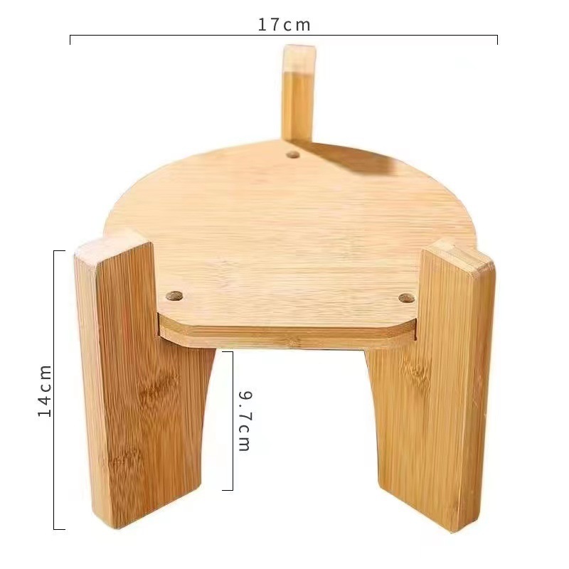 Venta al por mayor botella de vino tapa de bambú base redonda botella de vidrio base cuadrada artesanía decoración florero titular tanque de peces