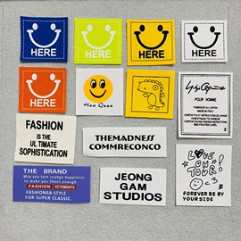 布贴;洗唛、商标;辅料加工定制