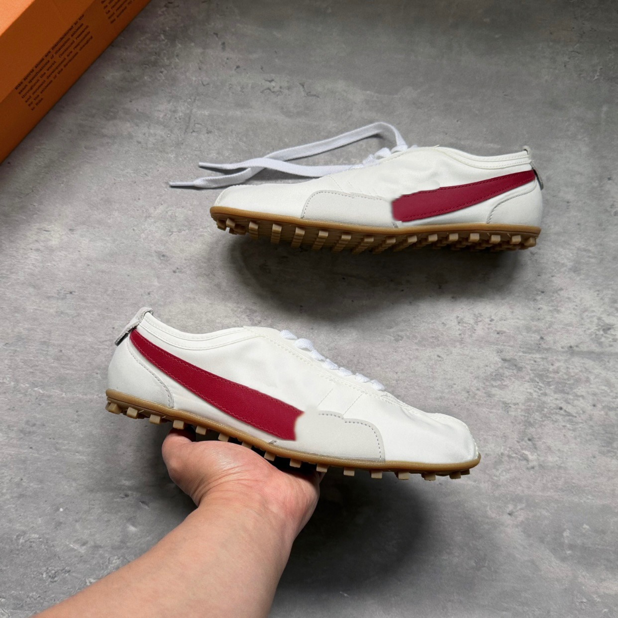 Putian Jacquemus Moon Moon Shoes Thin-Soled Lifestyle British Low-Top Lightweight Retro Casual Shoes