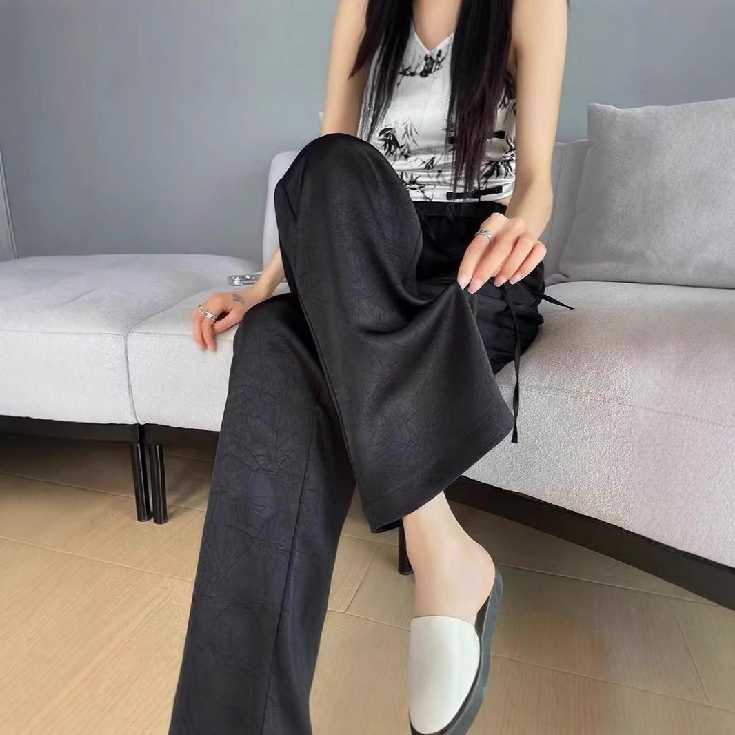 Demi-season design solid trousers