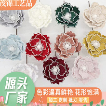 圣诞花仿真花玉兰木兰花玫瑰圣诞节装饰节假日摆件装饰圣诞仿真花