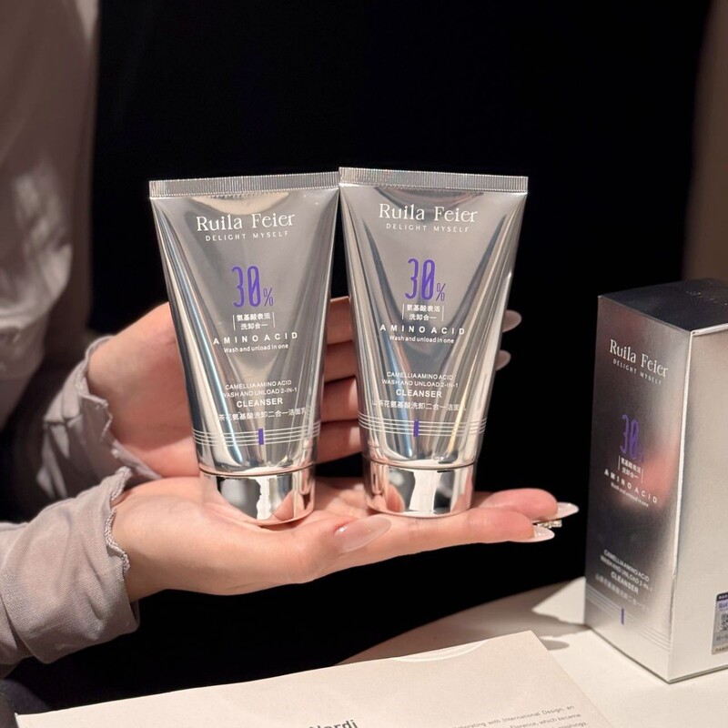 Ruila Feier Ruila Feier Camellia アミノ酸洗浄とリムーバーのツーインワン クレンザーは、滑りにくく優しいです。|undefined