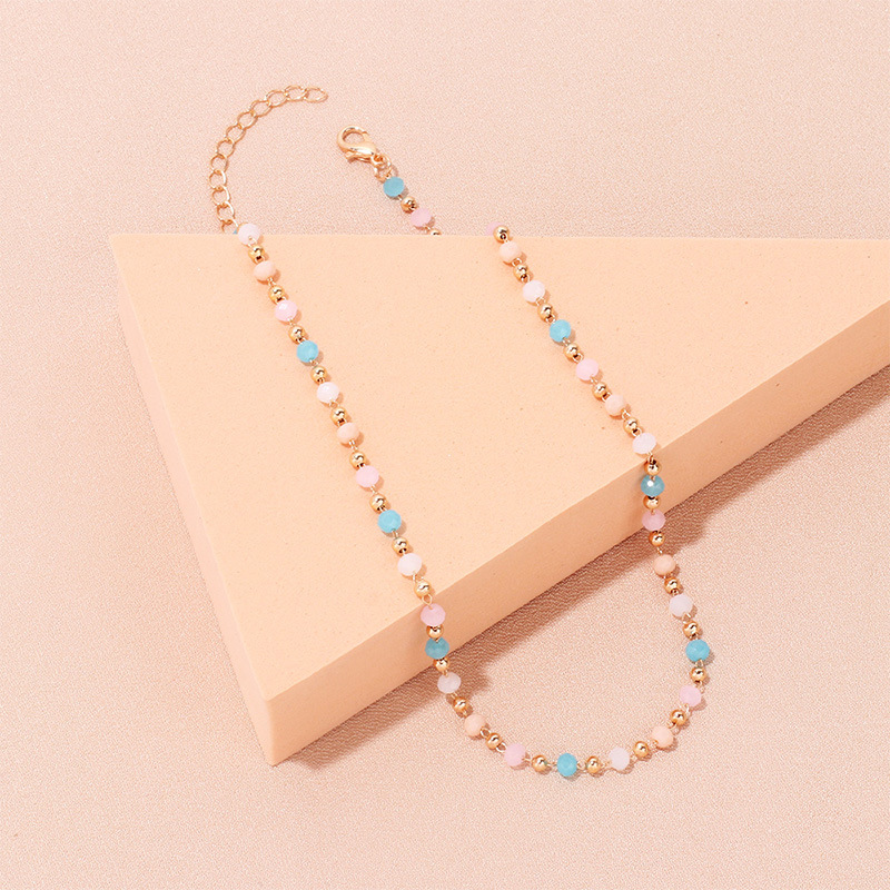Daily Occasion Alloy Material Fashion Geometric Alloy Plating Necklace