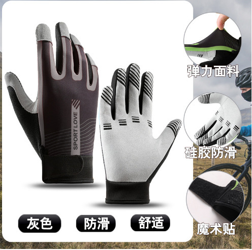 Frisbee, gloves