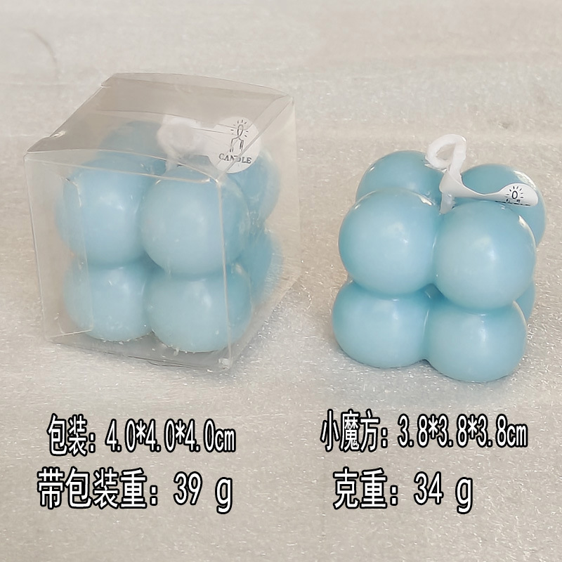 Mini cubo de rubik de perfumes regalos creativos hechos a mano adornos para el hogar props de disparo pequeñas fragancias