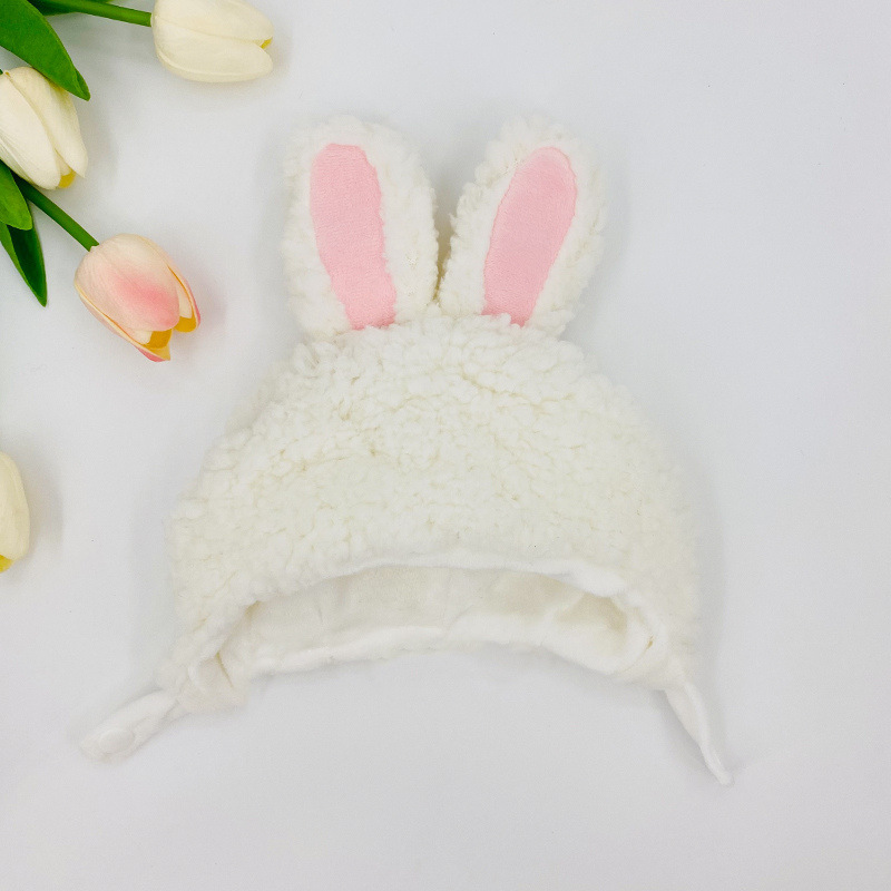 20cm lindo animal de dibujos animados sombrero de la muñeca de algodón sombrero de cerdo Rosa sombrero pequeño Castor muñeca Ropa Accesorios