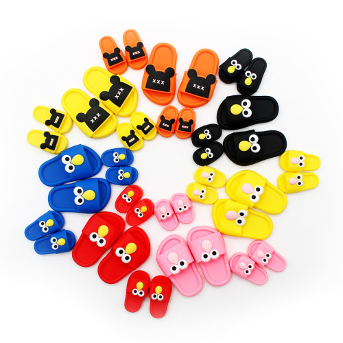 BJD doll 10 color shark slippers six point shoes cute cartoon little cloth ob11 home slippers doll shoes