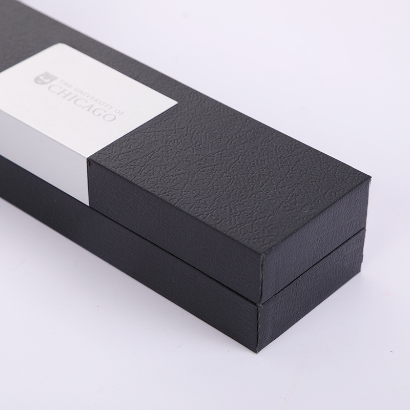 Fabricante al por mayor caja de lápiz de alta calidad aluminio caja de regalo de negocios publicidad embalaje caja de regalo logotipo de grabación láser