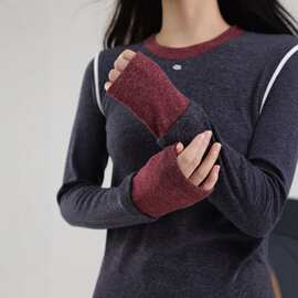 羊毛打底衫女高档2026新款秋冬季柔软舒服圆领打底衫收腹保暖上衣