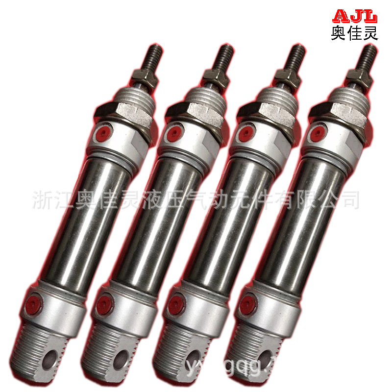 不锈钢活塞式标准型迷你气缸  亚德客型MA20×30双作用轻型气缸