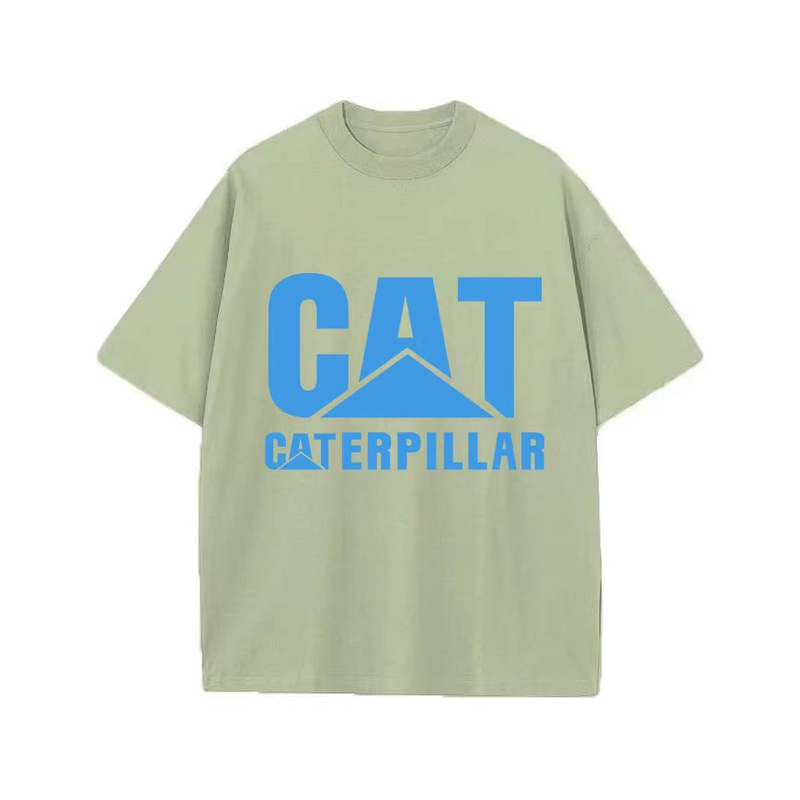 Carhartt Summer Men's Round Neck Letter T-Shirt Short-Sleeved Slim Embroidered Top Casual Versatile Sports Cotton Carhartt Summer Men's Round Neck Letter T-Shirt Short-Sleeved Slim Embroidered Top Casual Versatile Sports Cotton