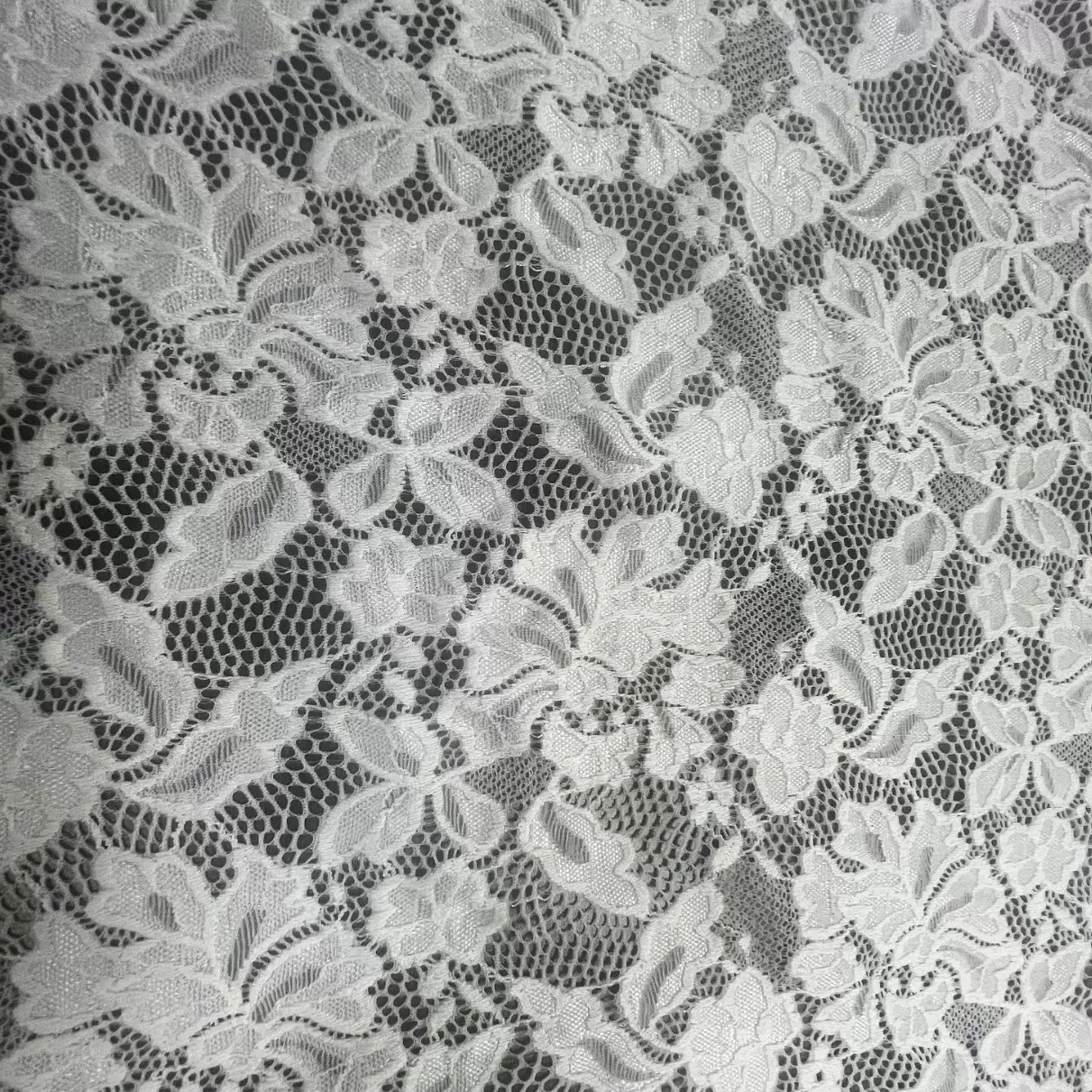 工厂批发弹力压纱蕾丝柔软贴肤透气女装连衣裙旗袍蕾丝面料