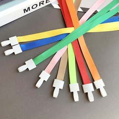 1.5cm All-in-One Lanyard for Badge Holders, ID Cards, Work Permits, and Exhibition Tags—Wholesale Long-Strap Option from Factory