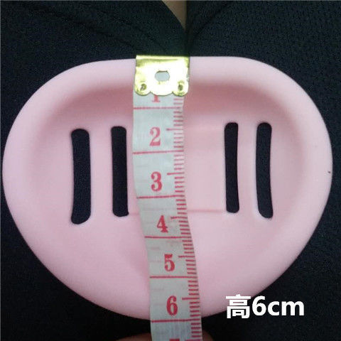 Electric Motorcycle Helmet Chin Rest Soft Silicone Safety Helmet Chin Support Pulley Kidsren's Chin Pad Accessories