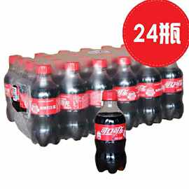 可口可乐碳酸饮料汽水300ml*24瓶/箱【深圳10箱广州30箱包邮】