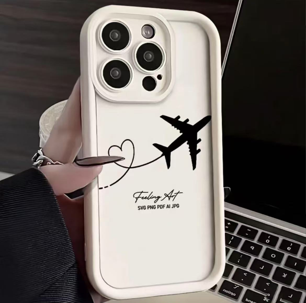 Avión para iPhone 16pro funda para teléfono móvil Apple 15 nuevo 14 europeo y americano 13promax nuevo 12x
