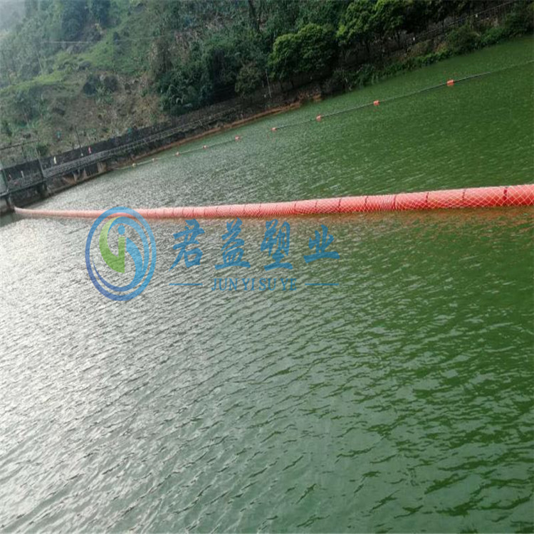 供应拦污塑料浮漂 荆州夹钢丝绳塑料浮漂  直径400*1000浮漂