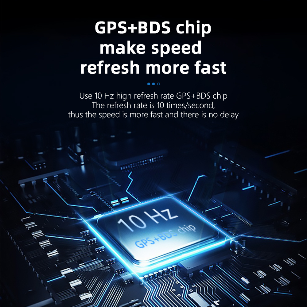 Hud Head-Up Display High-Definition Gps Speedometer Projection Car-Mounted Hud Speedometer Kmh/Mph Cross-Border Exclusive Supply