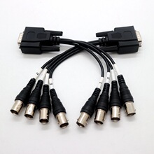 VGA����/HD15M��-4BNC���ھ����I�O����̖���������S�Ҷ����طN��