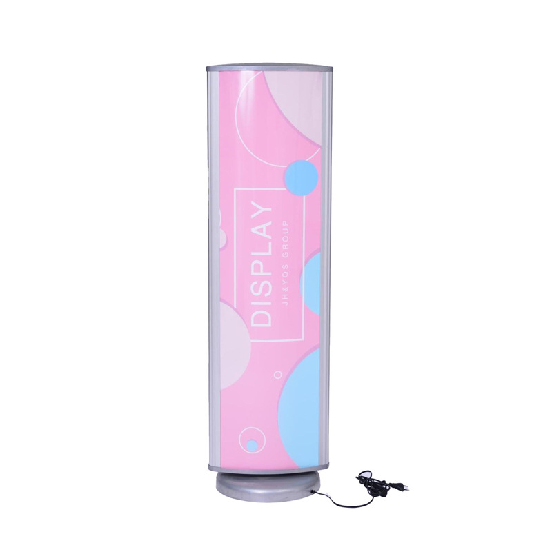 外贸热销厂家供应 热卖立式展示可旋转超薄灯箱