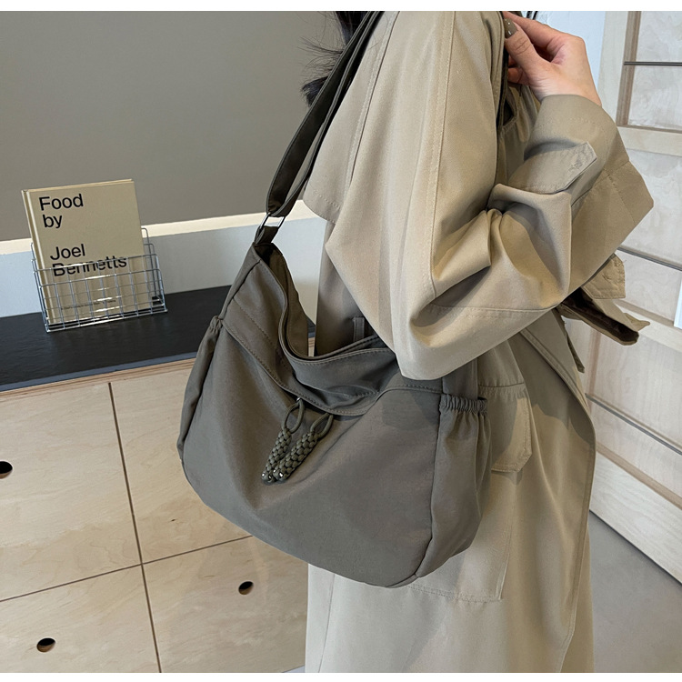Schoudertas voor dames, grote canvas tote tas voor onderweg_voghion.com