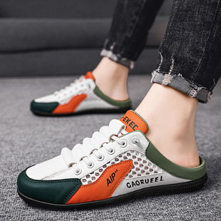 8880 New Half-Drag Fashion Casual Men's Shoes Doudou Shoes 39-44
