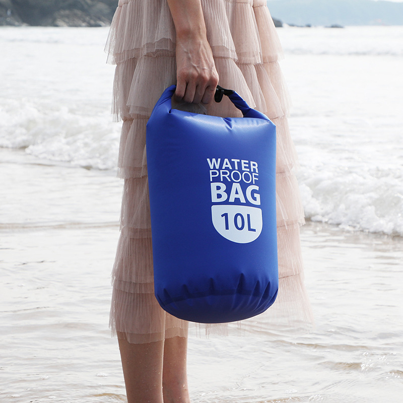 Cross-Border Portable Waterproof Bag Outdoor Rafting Swimming Dry and Wet Separation Leisure Travel Shoulder Moisture-Proof Crossbody Bag