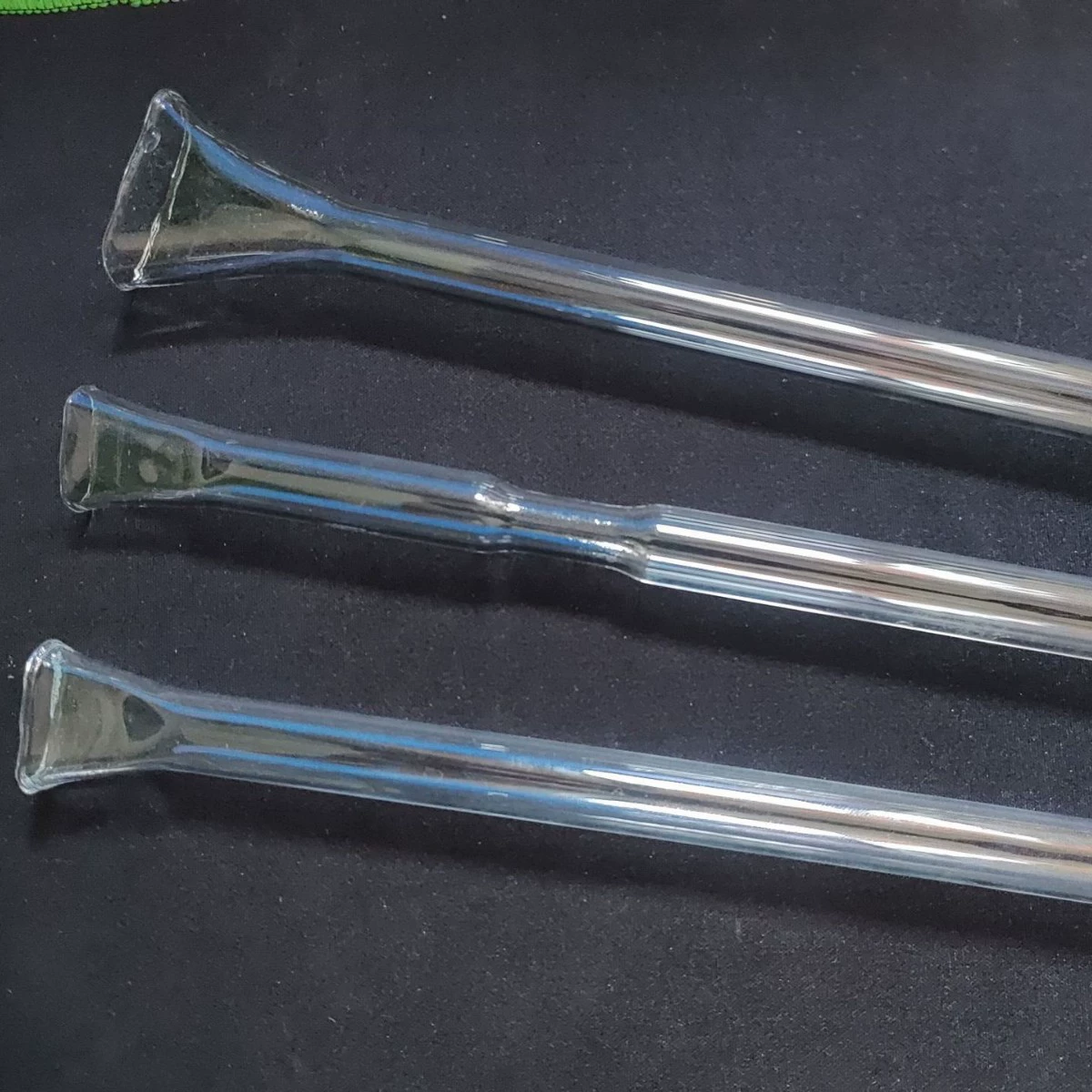 Аксессуары для стекла для воздушной прядильной машины, выхлопная труба, выхлопная труба, направляющая трубка для пряжи, текстильные стеклянные аксессуары, аксессуары для прядильных машин