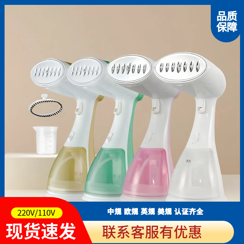 Cross-border European and American standard handheld garment steamer, large steam iron, small household steam brush for ironing clothes