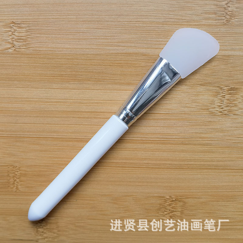 尖尾塑料杆刀形硅胶面膜刷美容刷子调膜刷面膜涂抹器颜色规格齐全