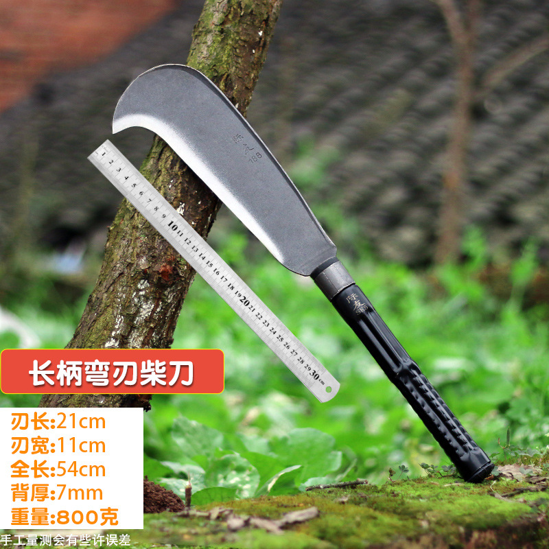Cuchillo de madera de acero de manganeso cortar cuchillo especial de bambú cortar madera cortador de madera cortador