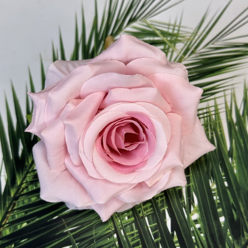 仿真10cm玫瑰花头520花艺蛋糕婚礼装饰婚车布置DIY假花摆件批发|undefined