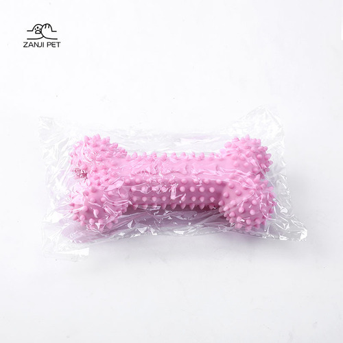 Wholesale Pet Supplies Dog Toys TPR Bone Chewing Toy Durable Chew Bone Tooth Cleaning Bone Dog Toys 
