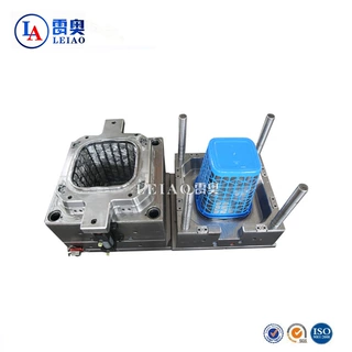 塑料日用品注塑模具定制 洗衣篮 / 塑料盖子模具设计加工