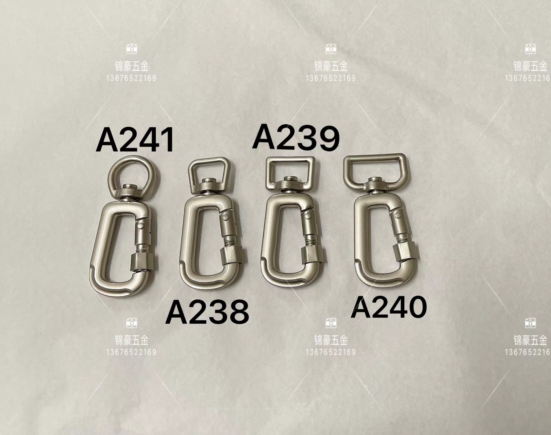 厂家直销供应锌合金箱包配件 五金钩扣 狗扣