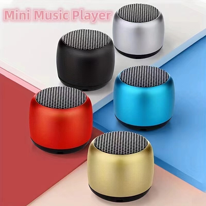 人気の M1/M3 ワイヤレスミニ Bluetooth スピーカー金属小型鋼砲屋外ポータブル小型スピーカー|undefined