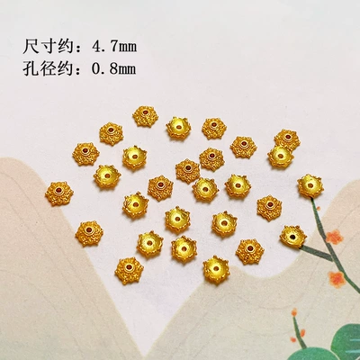 Zərgərlik ara hissələri torus loose bead spacer - style-3-by-one