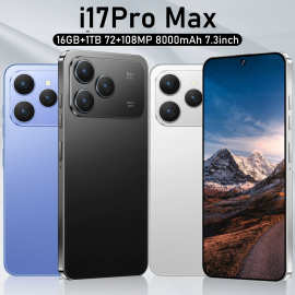 TK爆款热销 I17 promax安卓7.3英寸外贸智能跨境手机 16+1T高清屏