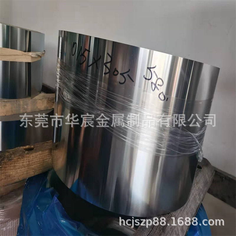 301SEH超硬钢带0.1 0.15 0.2 0.5*305塔扣发夹眼睛框用不锈钢卷板