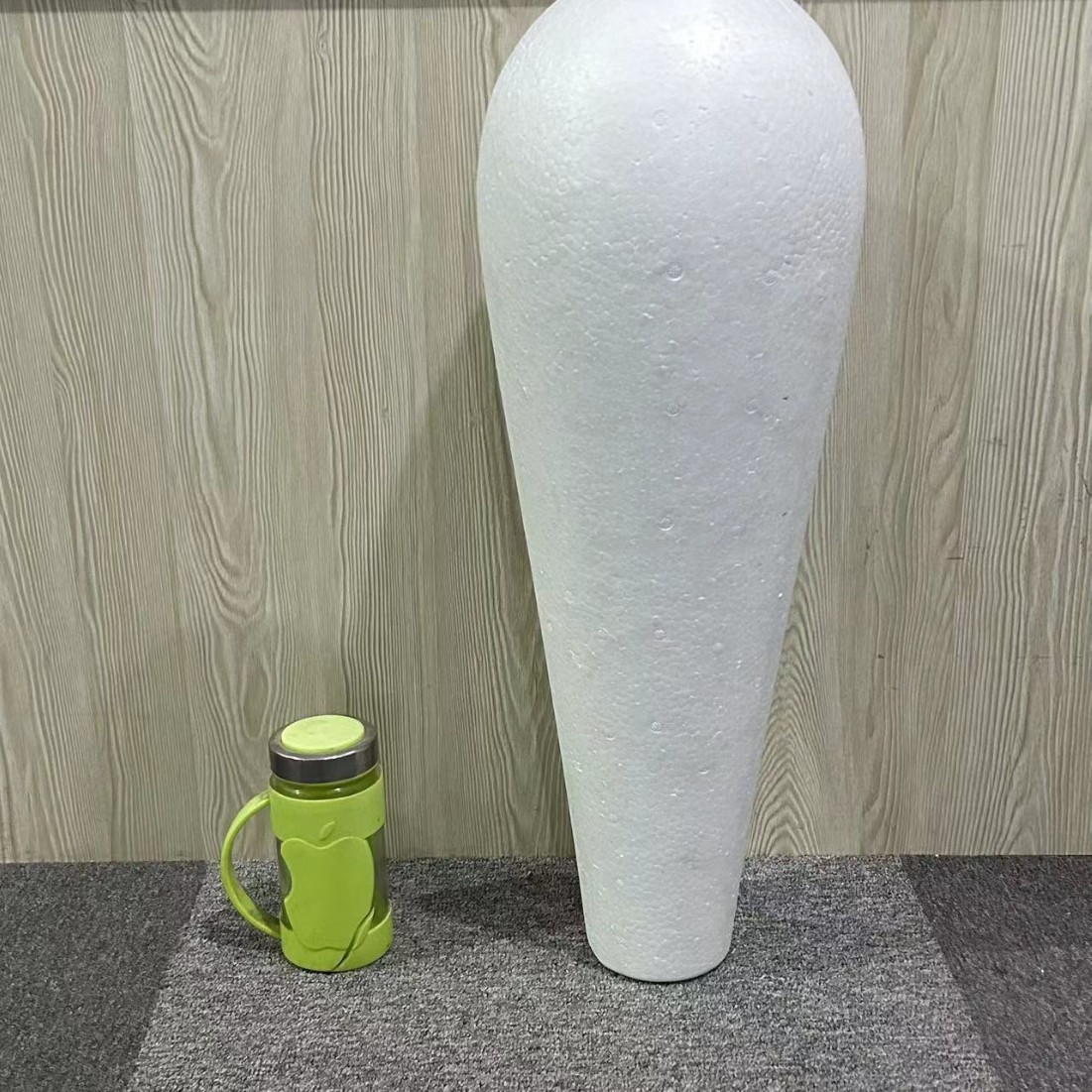 Oso de espuma directo de fábrica blanco DIY material de arreglo floral hecho a mano Día de San Valentín Rosa oso con juguete