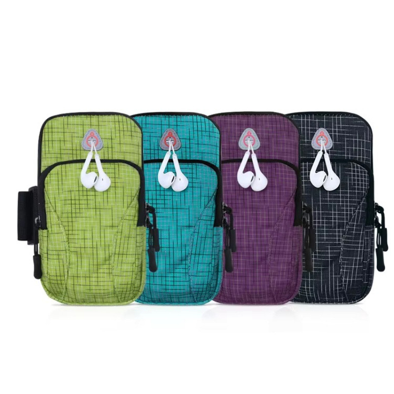 26 Design Mobile Phone Holder Armband Bag Running Sports Waterproof Arm Bag Outdoor Hiking Mobile Phone Bag Coin Purse