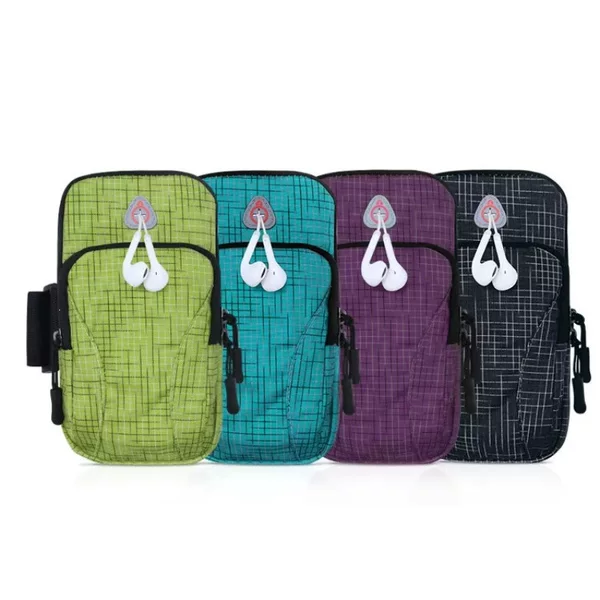 26 Design Mobile Phone Holder Armband Bag Running Sports Waterproof Arm Bag Outdoor Hiking Mobile Phone Bag Coin Purse