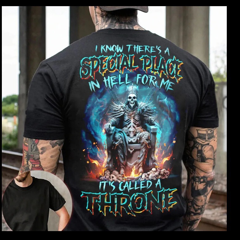 Hot Sale new men's popular fashion T-shirt 3D digital printing short-sleeved shirt factory direct skull spring and summer