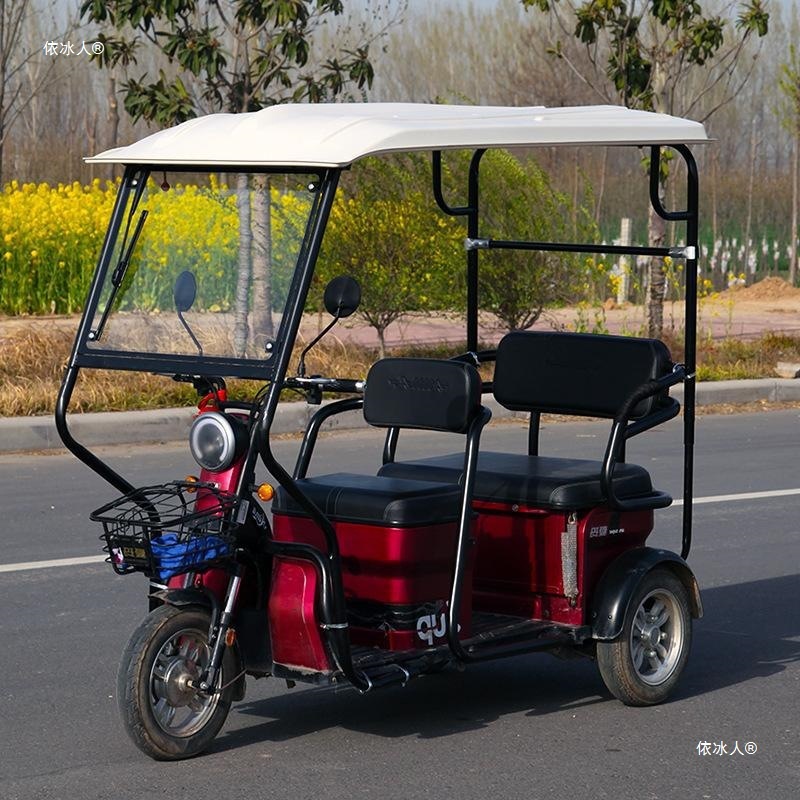 電動三輪車カーポート防雨シェードカバー厚みのある透明なカーポート密閉型小型バス小型レジャー|undefined