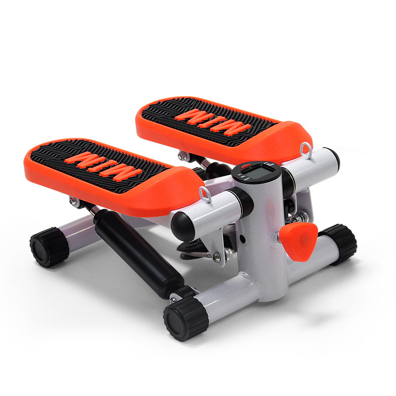 ステッパー 室内小型器具 家庭用 静音クライミングマシン 登山 脚足運動 手すり付き 静音設計|undefined