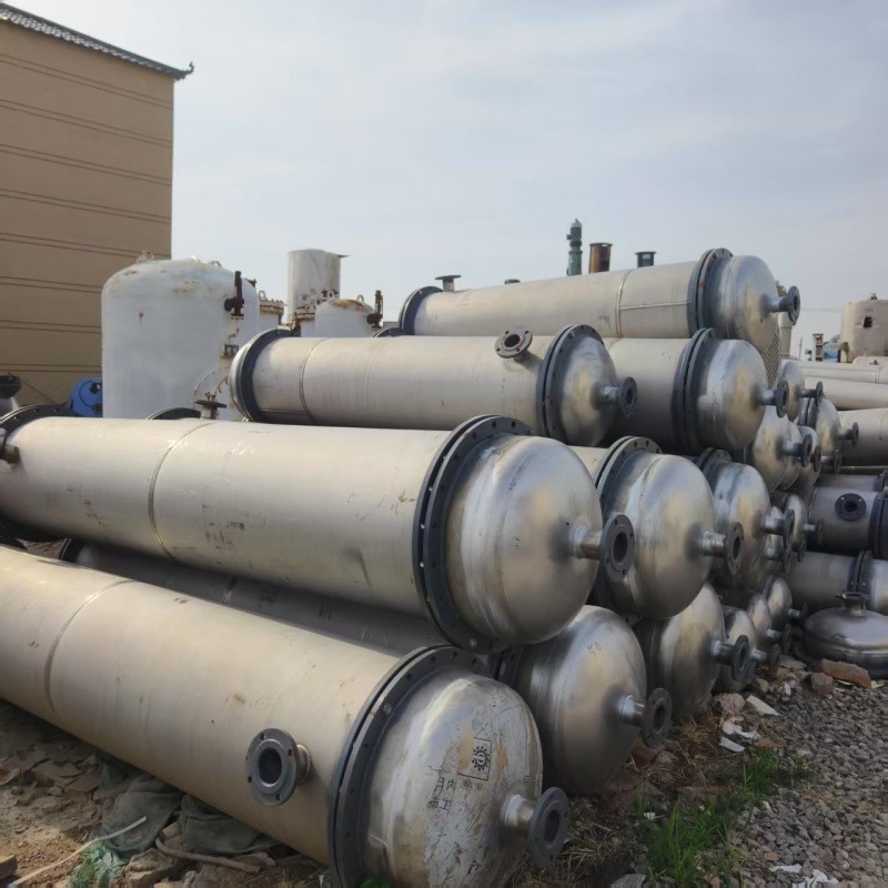 30平列管冷凝器 高效稳定的热交换效率 反应产物冷却与冷凝适用