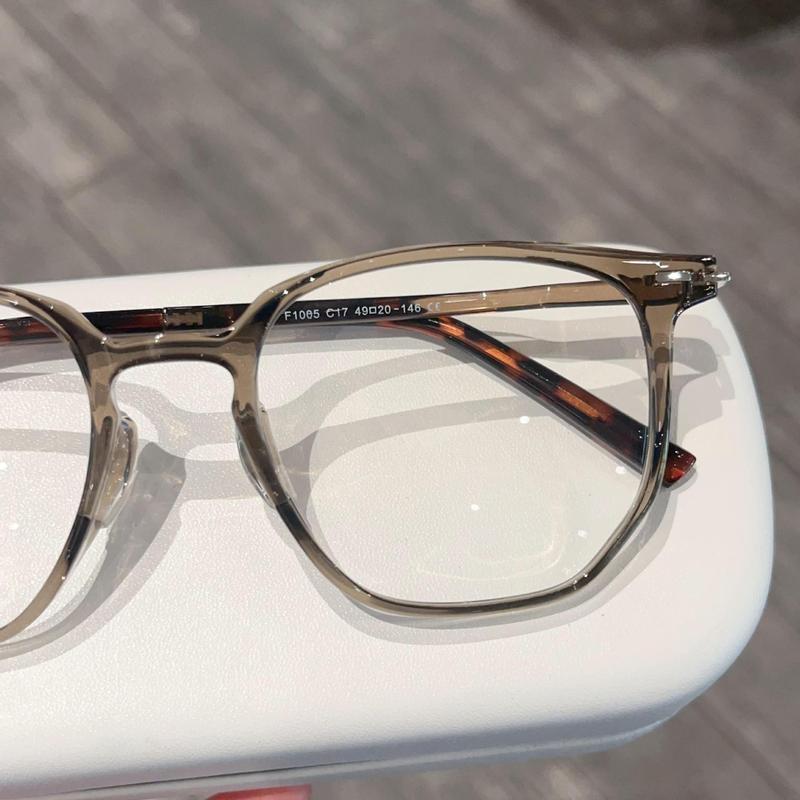 新商品の超軽量プラスチック鋼の多角形の小さい枠のTR90メガネの枠の卸売りの女性のすっぴんの神器は近視に配合することができて度数があります。|undefined