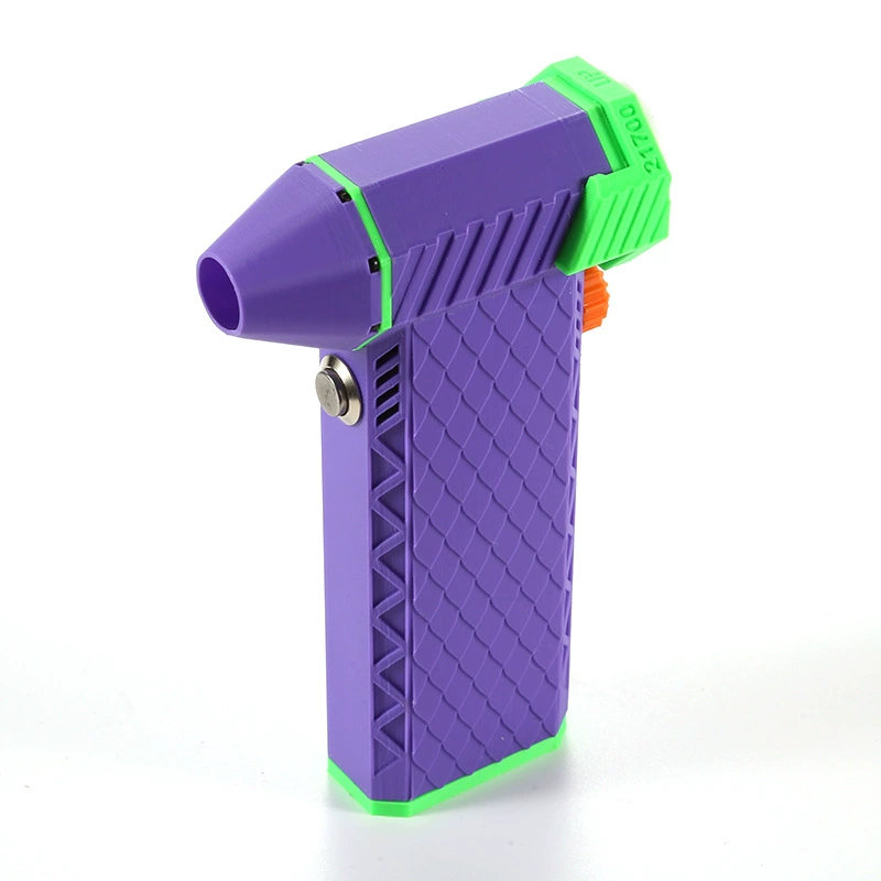 Мини-турбовентилятор для трансграничной торговли, ручной, с бесщеточным двигателем, высокоскоростной, мощный, как вихрь, электрический фен