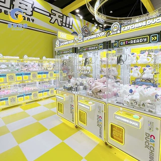 电玩城夹娃娃机定制网红娃娃机店铺策划抓公仔盲盒机小型娃娃机