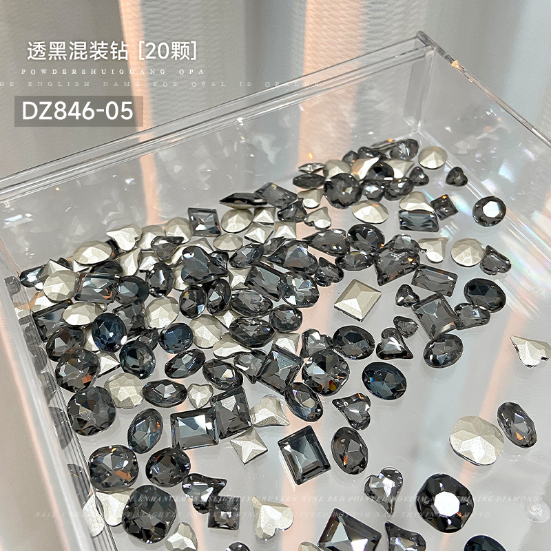투명 검정색 6-14mm(DZ846-05)